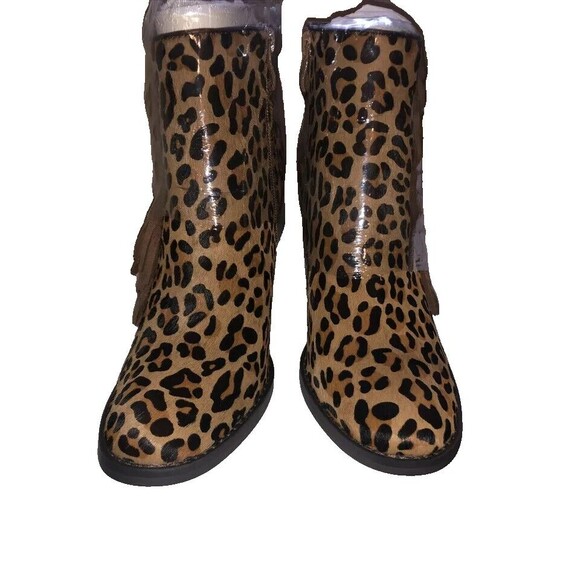 Very Volatile Los Angeles Laine Leopard boot‎ Women’s 6.5  USED - Picture 3 of 4